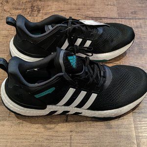Adidas EQT Equipment Plus Men Boost Running Shoes Black White